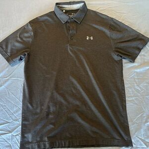 Under Armour Men's Dark Gray‎ Golf Polo Shirt